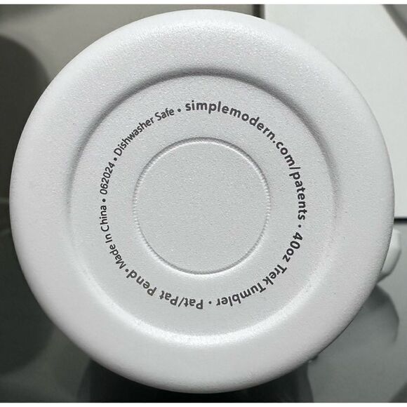 Simple Modern Halloween White Ghost 40oz Trek Tumbler - Picture 4 of 6